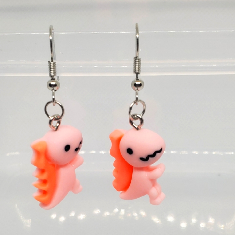 7/$10 Dinosaur Earrings, New